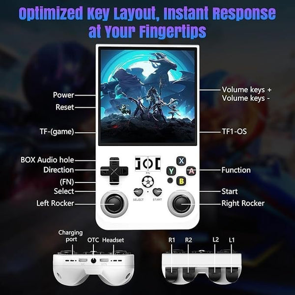 Handheld Game Console R36MAX Retro Portable Player - 4.0