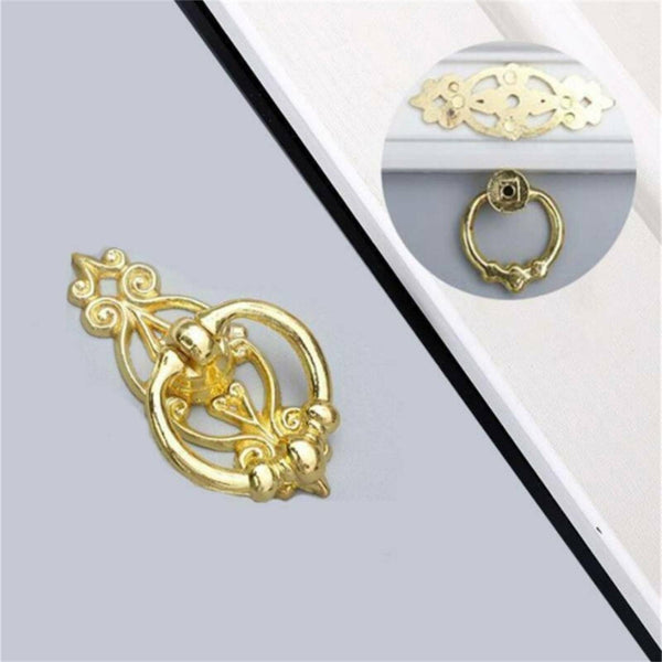 5PCS Vintage Handles Cabinet Drawer Cupboard Door Iron Pulls Knobs Hardware AUS