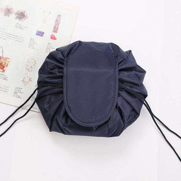 Lazy Cosmetic Bag Printing Drawstring Makeup case Storage Bag Portable Travel AU