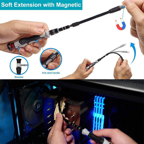 115 IN 1 Precision Screwdriver Set Torx Computer PC Phone Watch Repair Tool Kit