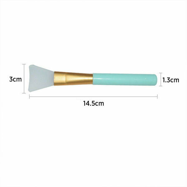 6X Pack Facial Mask Silicone Brush Applicator Face Mask Tool Soft Cosmetic Tool