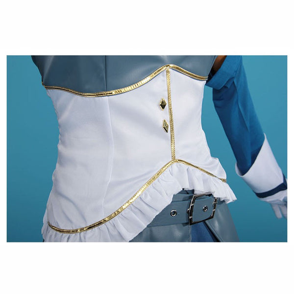 Sayaka Miki cosplay costume white waist corset detail – Madoka Magica