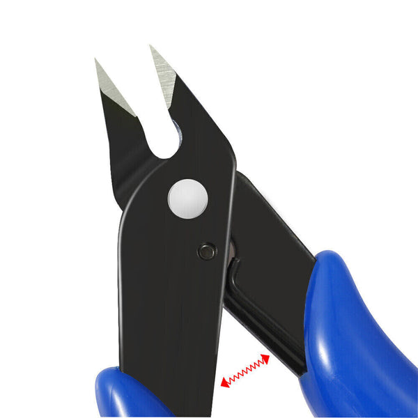 Flush Side Cutters Precision Shear Wire Snips Diagonal Pliers Mini Cable Cutters