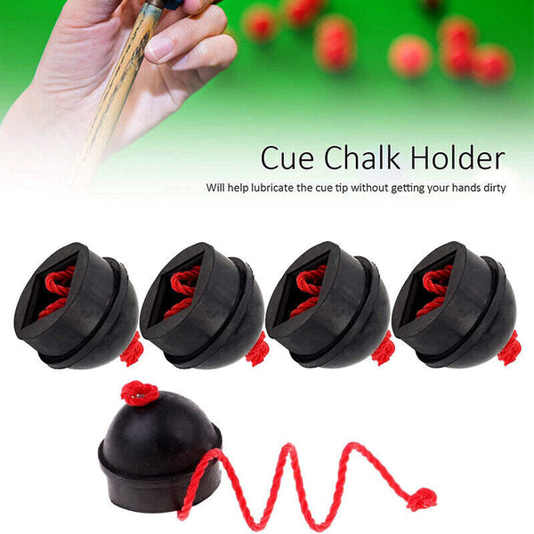 2PCS Rubber Chalk Holder for Billiard Pool Snooker Table Cue Stick Club AU STOCK