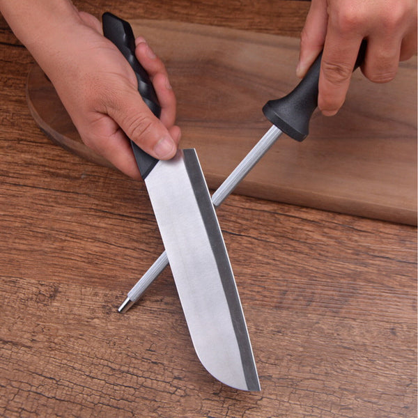 Kitchen Knife Sharpener Sharpening Sharp Steel Bar Precision Machined File 30CM