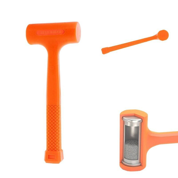 Dead Blow Rubber Hammer Mallet 2/3/4lbs Non Slip 64oz / 1800g mechanic Builder