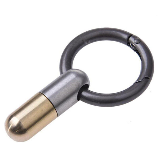 Capsule Knife Key Ring Outdoor Portable Split Keychain Cutting Tool Cutter