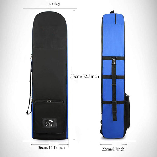 Foldable Golf Aviation Bag with Wheels Lightweight Golf Club Bag Golf Travel Bag