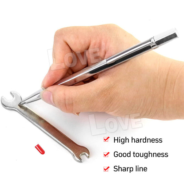 2PCS Tungsten Carbide Scribing Pen Tip Steel Scriber Scribe Mark Marker Metal AU