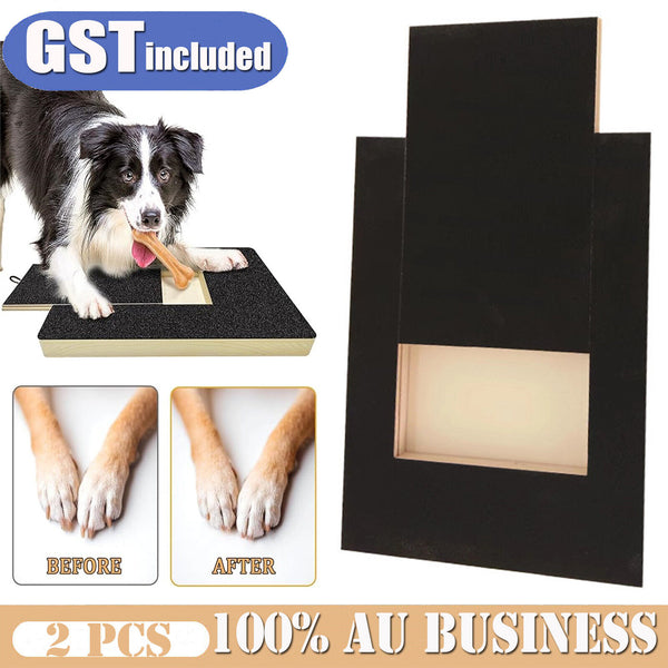 2PCS Dog Scratch Pad For Nails Dog Nail File Scratching Board Nail Grinders Tool
