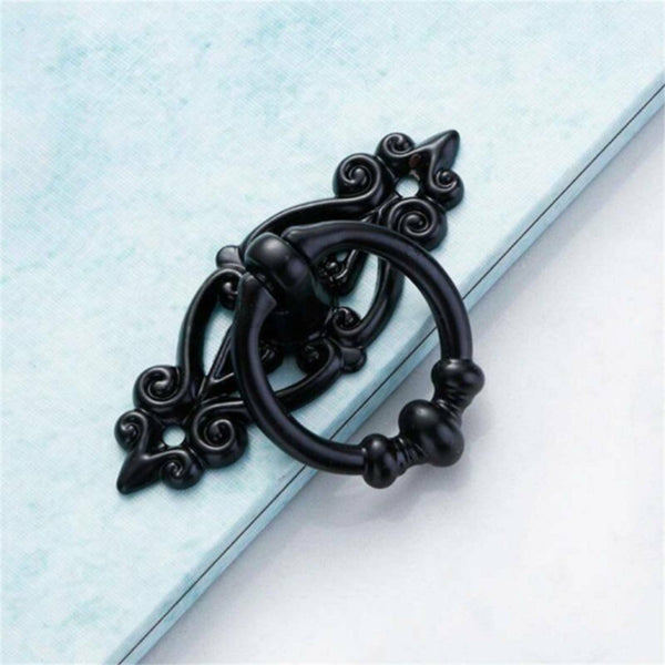 5PCS Vintage Handles Cabinet Drawer Cupboard Door Iron Pulls Knobs Hardware AUS