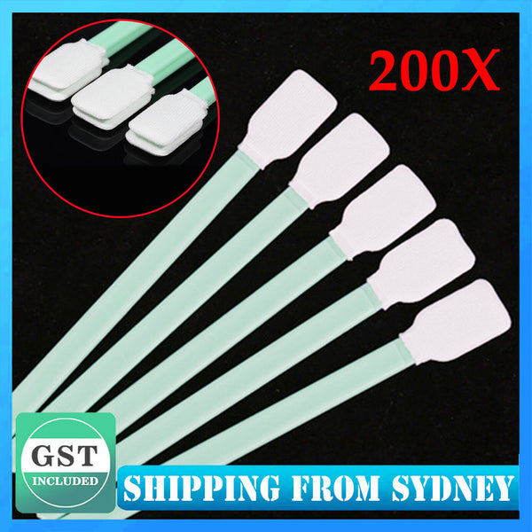 200PCS Solvent Cleaning Swabs Compatible With Epson Mimaki Roland Format Printer