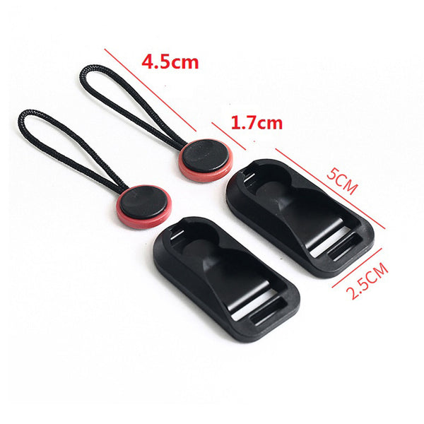 2PCS Red Quick Release Connector Camera Shoulder Strap With conversion buckle AU