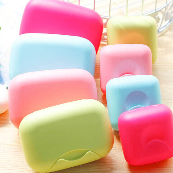 Sealing Bathroom Home E3 Travel Box Soap Case Portable Shower Holder