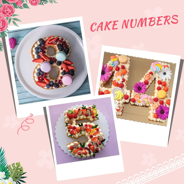 10 Inch Silicone Number Cake Mould Birthday Cake Baking Pan Number Shape
