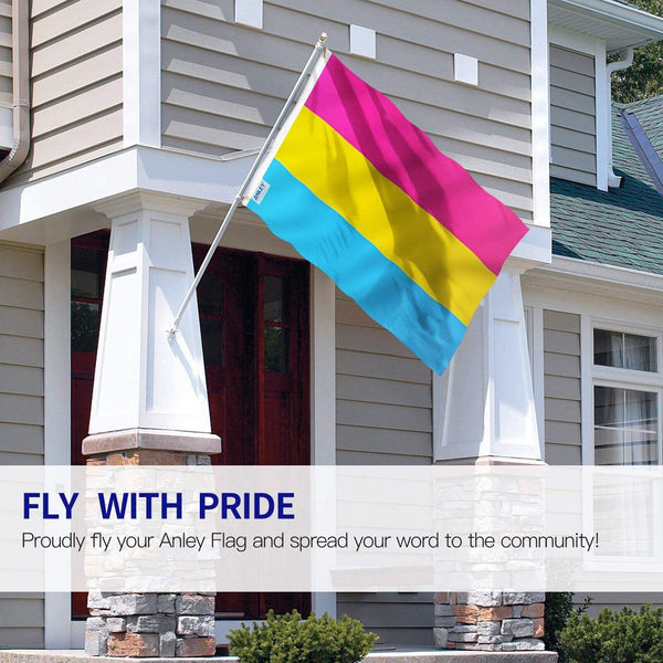 Pansexual Large Flag 90x150cm Trans Pride LGBT Lesbian Gay Rainbow Mardi Gras AU