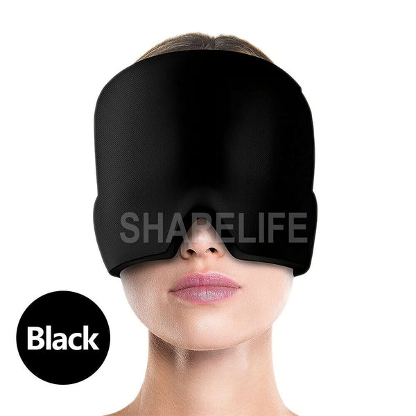 Migraine Relief Hat Cold Therapy Headache Pain Relief Cap Reusable Ice Pack