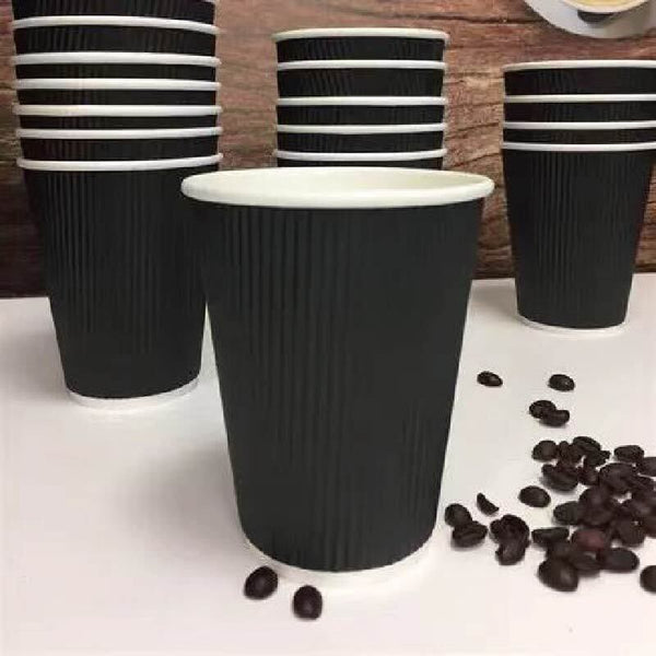 Disposable Coffee Cups Bulk Takeaway Paper Triple Wall Take Away  8oz/120z/160z
