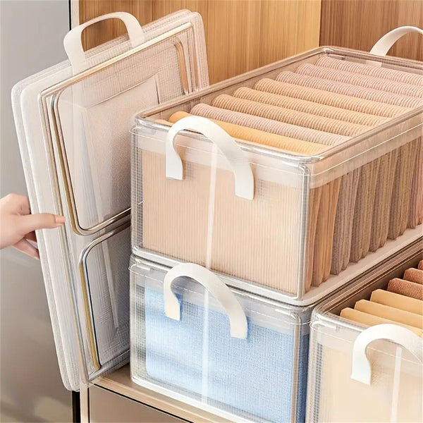 Foldable Storage Box Crushed Steel Frame Clothes Quilt Toys Organizer