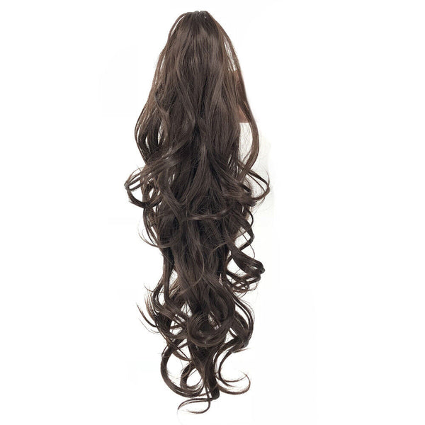 Tail Hair Pony Thick In Ponytail Hair Extensions Clip On Human Piece Claw As