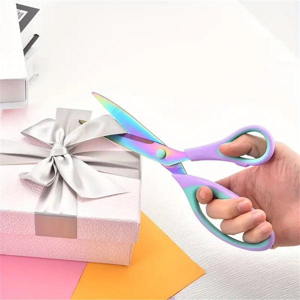 3PCS Craft Scissor Titanium Soft Grip Sewing Scissor Set for Fabric Dressmaking