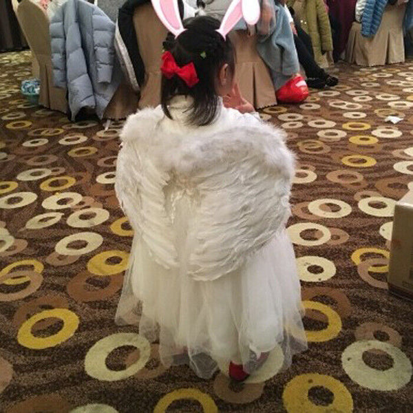 Kids Feather Fairy Wings – Angel Costume Wings for Book Week & Halloween