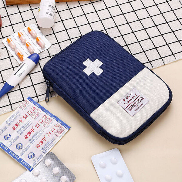 Mini First Aid Kit Travel Outdoor Emergency Survival Case Treatment Medical Bag