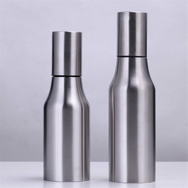 Kitchen Dispenser Bottle Stainless Steel Oil Vinegar 0.5/0.75/1L Leak-proof AUS
