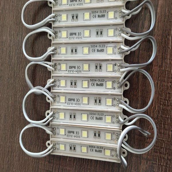 20x 12V Modules 5054 SMD LED Strip Light Waterproof Module Camping Boat Caravan