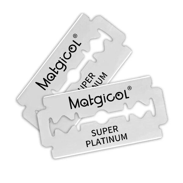 Double Edge Razor Blades – Platinum Ultra-Sharp Safety Razor Blades