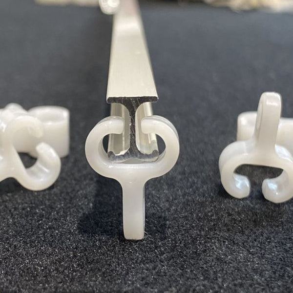 SLIDER CARRIERS for Flexible Bendable Curtain Track Glider Runner Rail Guider AU