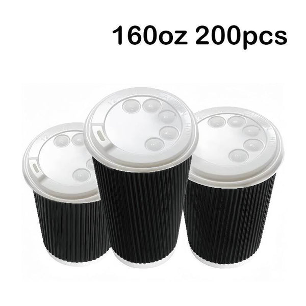 Disposable Coffee Cups Bulk Takeaway Paper Triple Wall Take Away  8oz/120z/160z