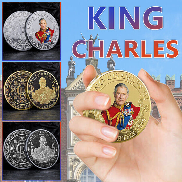 King Charles III Coronation Coins Souvenirs British Royal Medal Coin