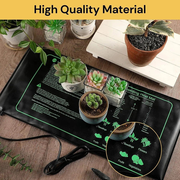 Seedling Heat Mat Plant Heating Pad Germination Seed Cloning Warm Temperature AU