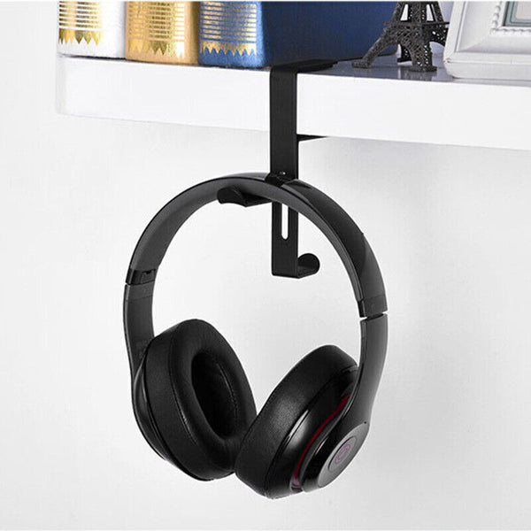 Metal Earphone Headset Desks Display Stand Hanger Holder Headphone Bracket Hook