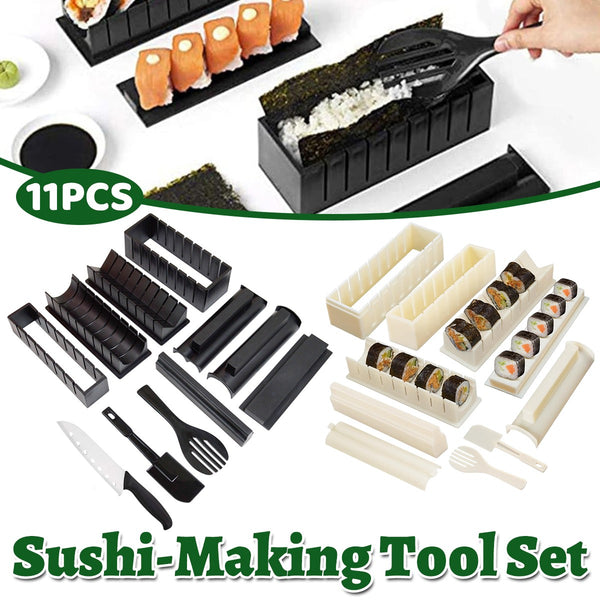 DIY Sushi Maker Kit Rice Roller Mold Set for Beginners Homemade Sushi Tool