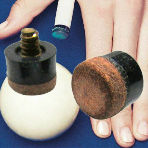 Commercial Quality Soft Pool Snooker Billiards CUE TIPS Screw On Type 10mm AU