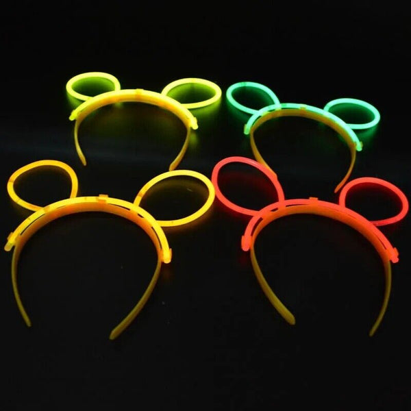 232X Mix Colour Glow Sticks Bracelets Glowsticks Set Bundle Glow In The DarK AUS