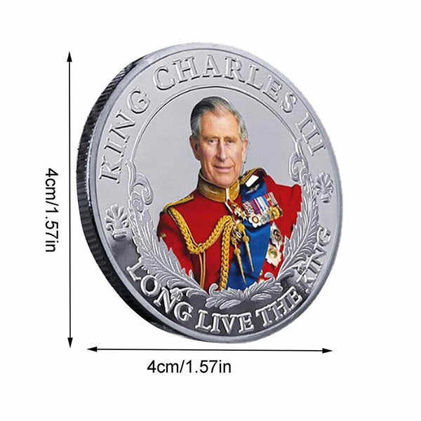 King Charles III Coronation Coins Souvenirs British Royal Medal Coin
