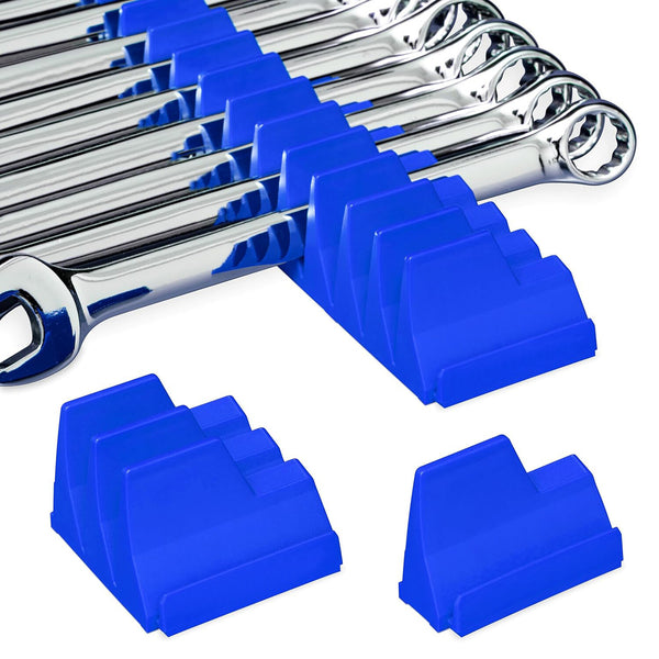 Magnetic Wrench Organizer Holder – 23 Slot Tool Rack for Garage & Toolbox