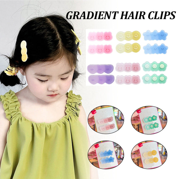 Gradient Hair Clip Childrens Duck Beak Hair Accessories Cute Hairpin Hairgrip