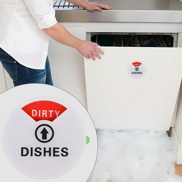 Dishwasher Magnet Clean Dirty Running Sign Indicator Works Washing Dishwashers A