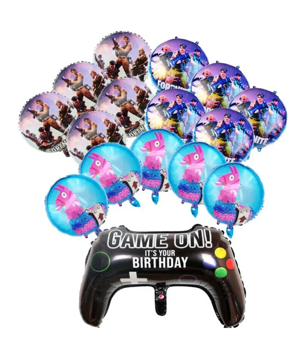 Battle Royal Fortnite Party Set Party Supplies Birthday Gaming Decoration