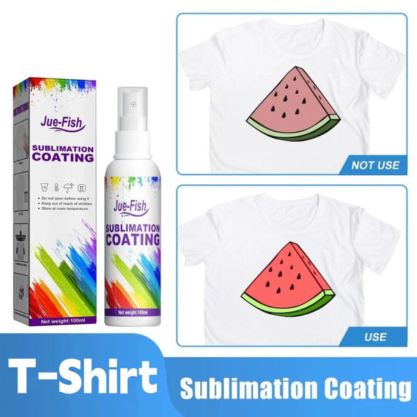 Sublimation Coating Spray For All Fabric Polyester Shirt Cotton T-Shirts