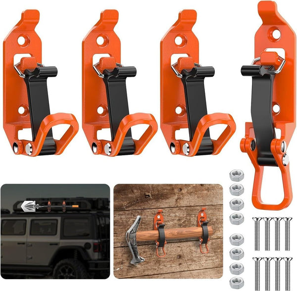 Shovel Mount Heavy Duty Quick Release Axe Holder Mount Kits for Roof Rack