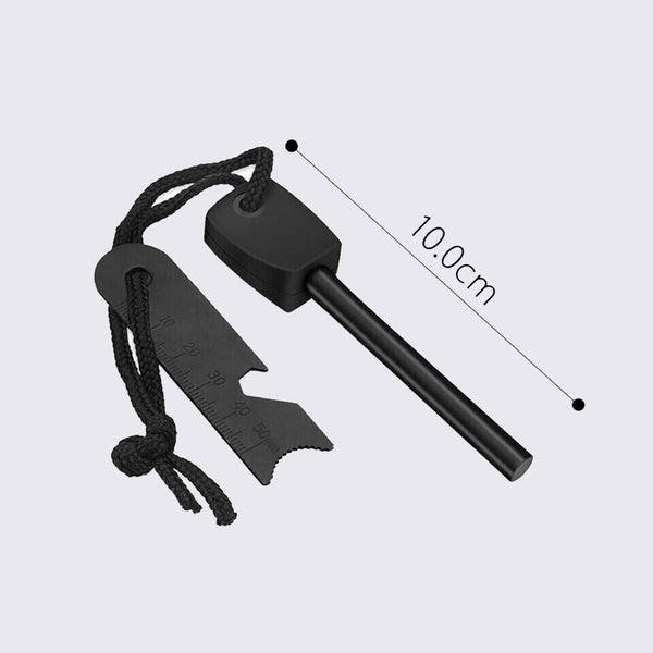 Flint Rod Camping Hiking Survival Metal Fire Starter Lighter FULL Magnesium Rod