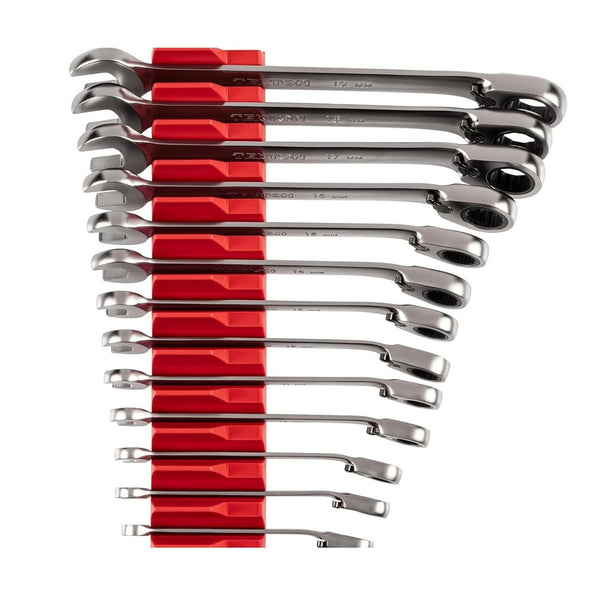 Magnetic Wrench Organizer Holder – 23 Slot Tool Rack for Garage & Toolbox