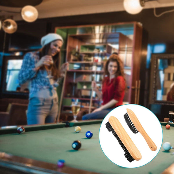 Brush Rail Brush Set Billiard Table Cleaning Kit Pool Table Corner Brush