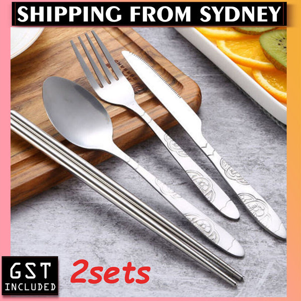 Heavy Duty Stainless Steel Flatware Utensils Cutlery Set for Gift