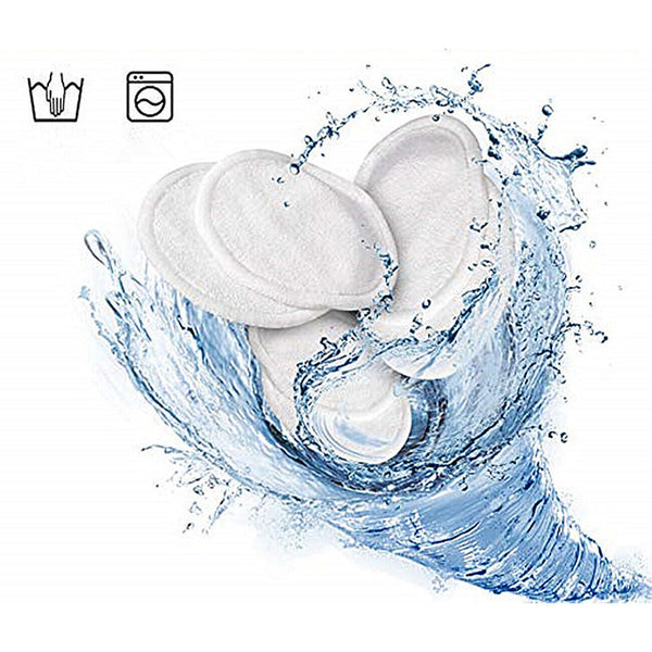 16PCS Microfiber Cloth Pads Makeup Remover Puff Face Cleansing Towel Reusable AU